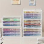 Clear Storage Box – Multi-Drawer Home & Craft Organiser – product detail angle