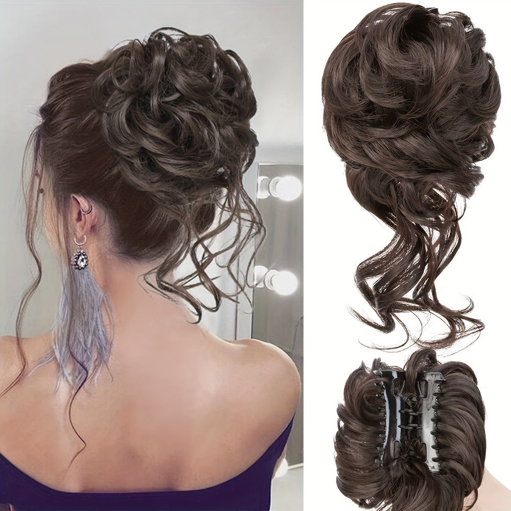 Messy Bun Hairpiece detail view 7 for Australian shoppers