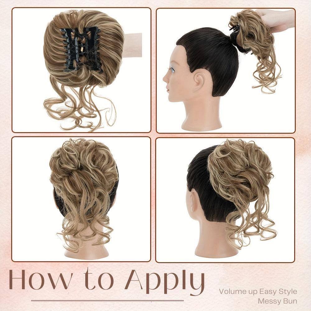 Messy Bun Hairpiece detail view 14 for Australian shoppers
