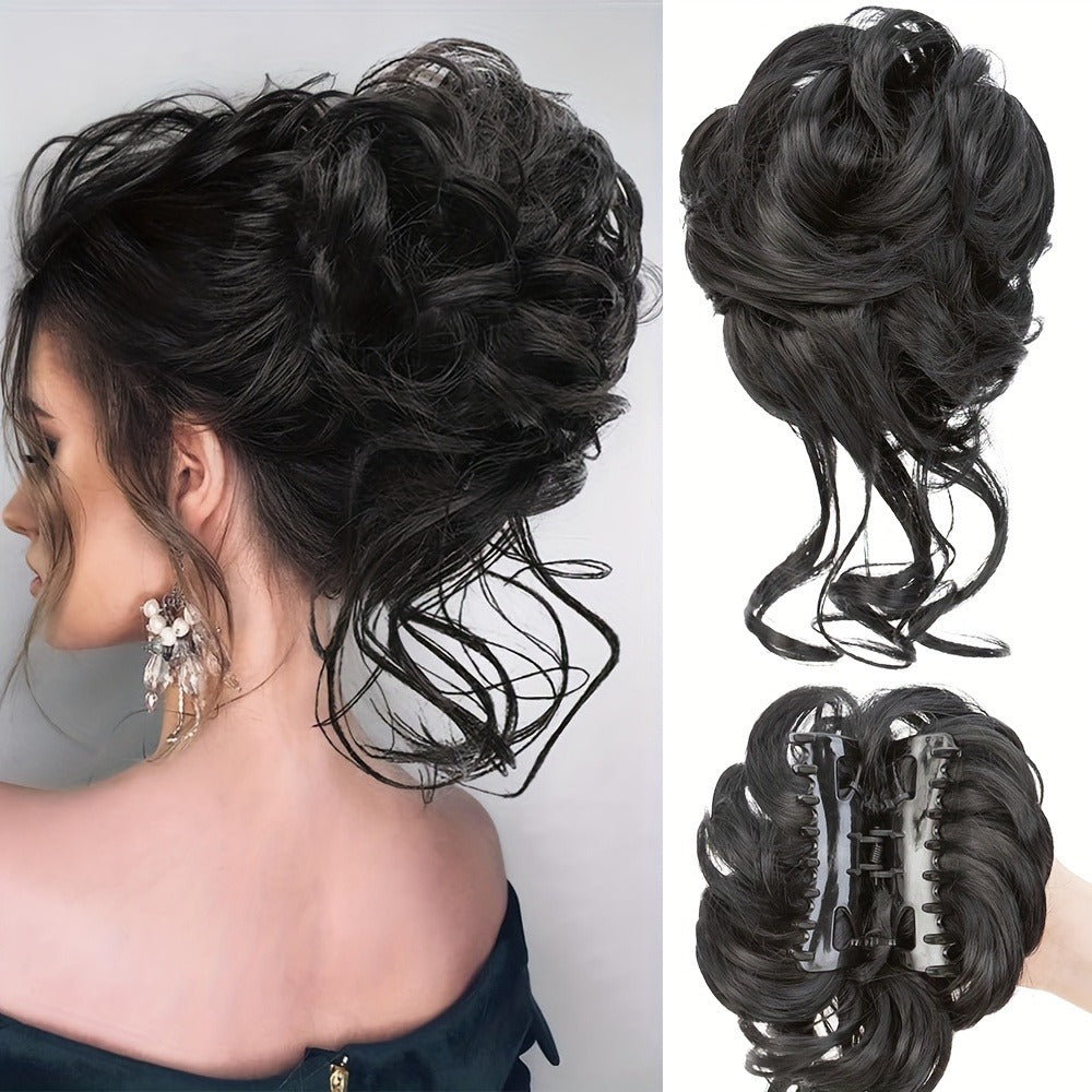 Messy Bun Hairpiece detail view 3 for Australian shoppers