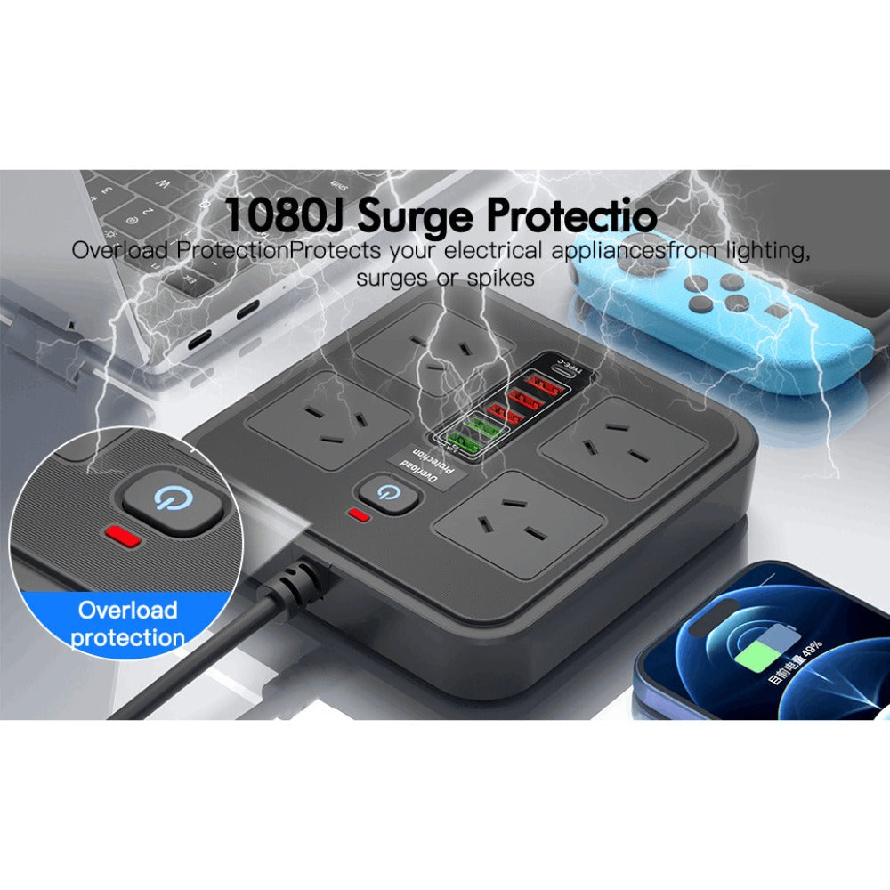 Compact Power Board — For Home and Office Use – alternate product view