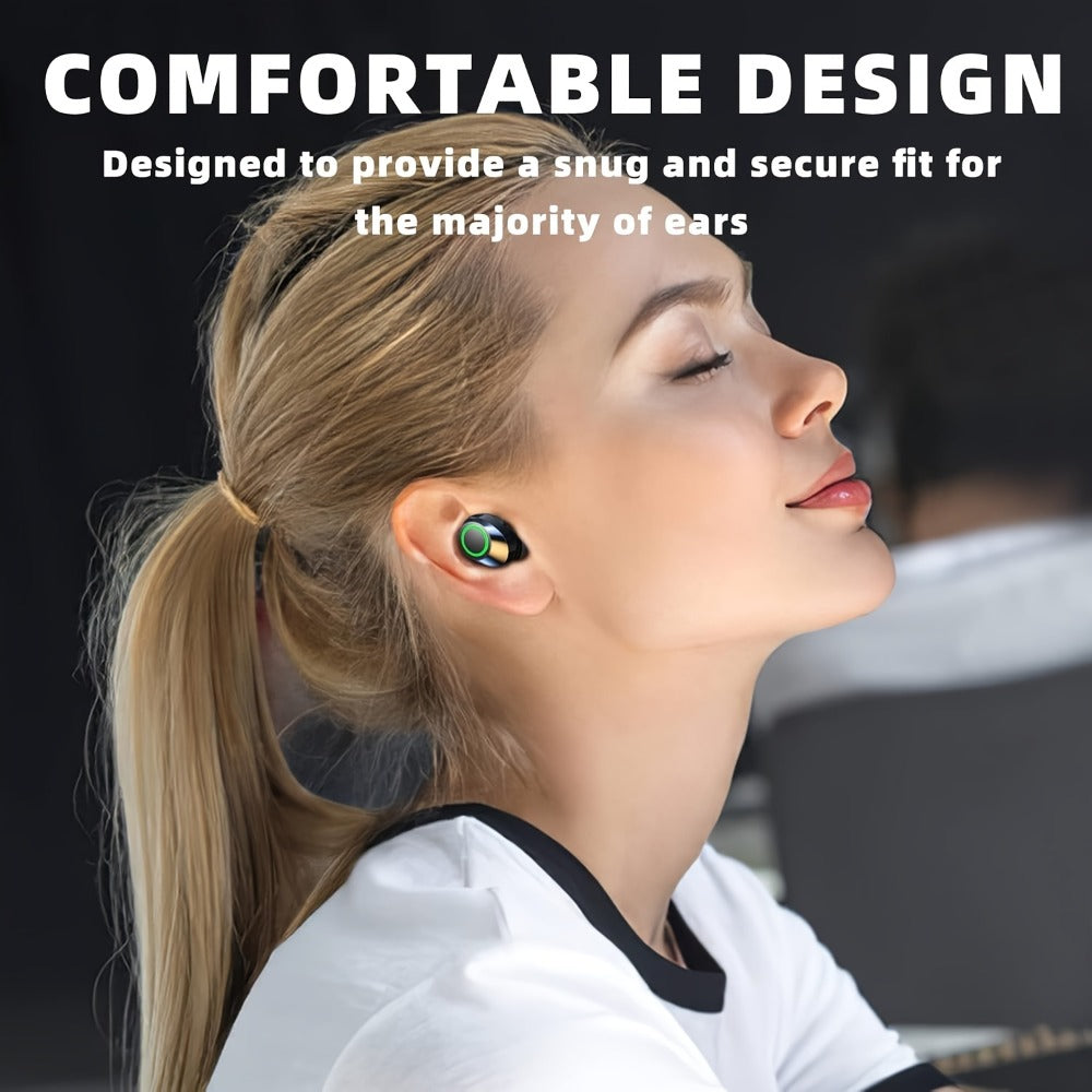 Compact Wireless Earbuds — For Home and Office Use – alternate design view