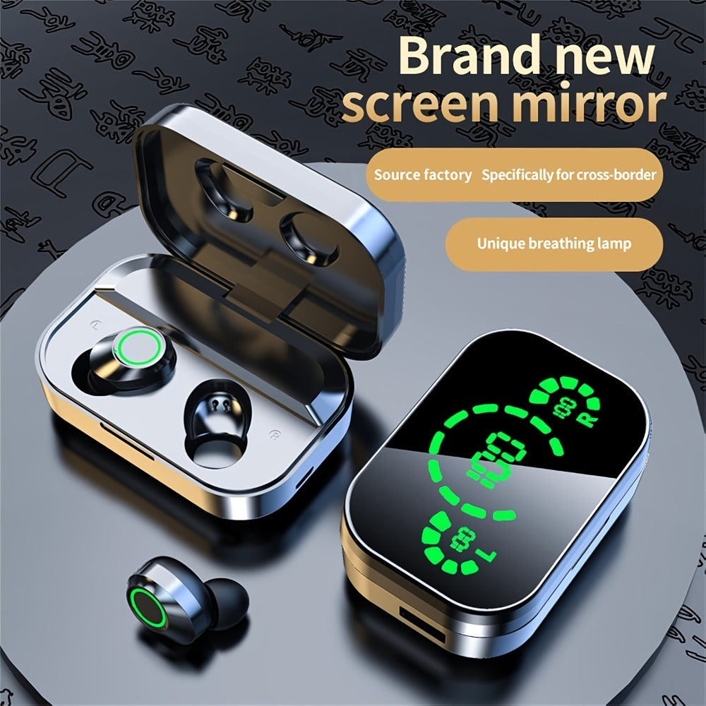 Compact Wireless Earbuds — For Home and Office Use – product detail angle