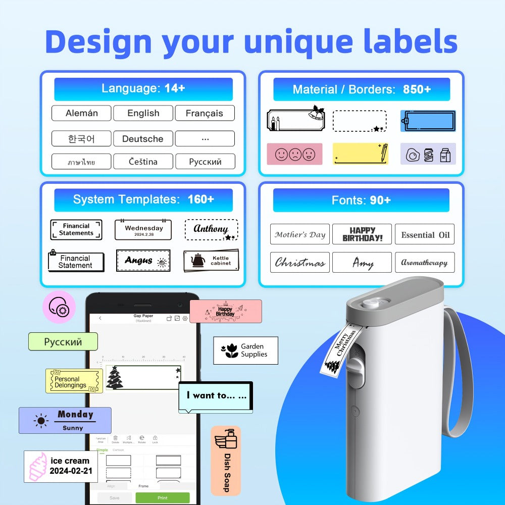 Wireless Label Printer detail view 7 for Australian shoppers