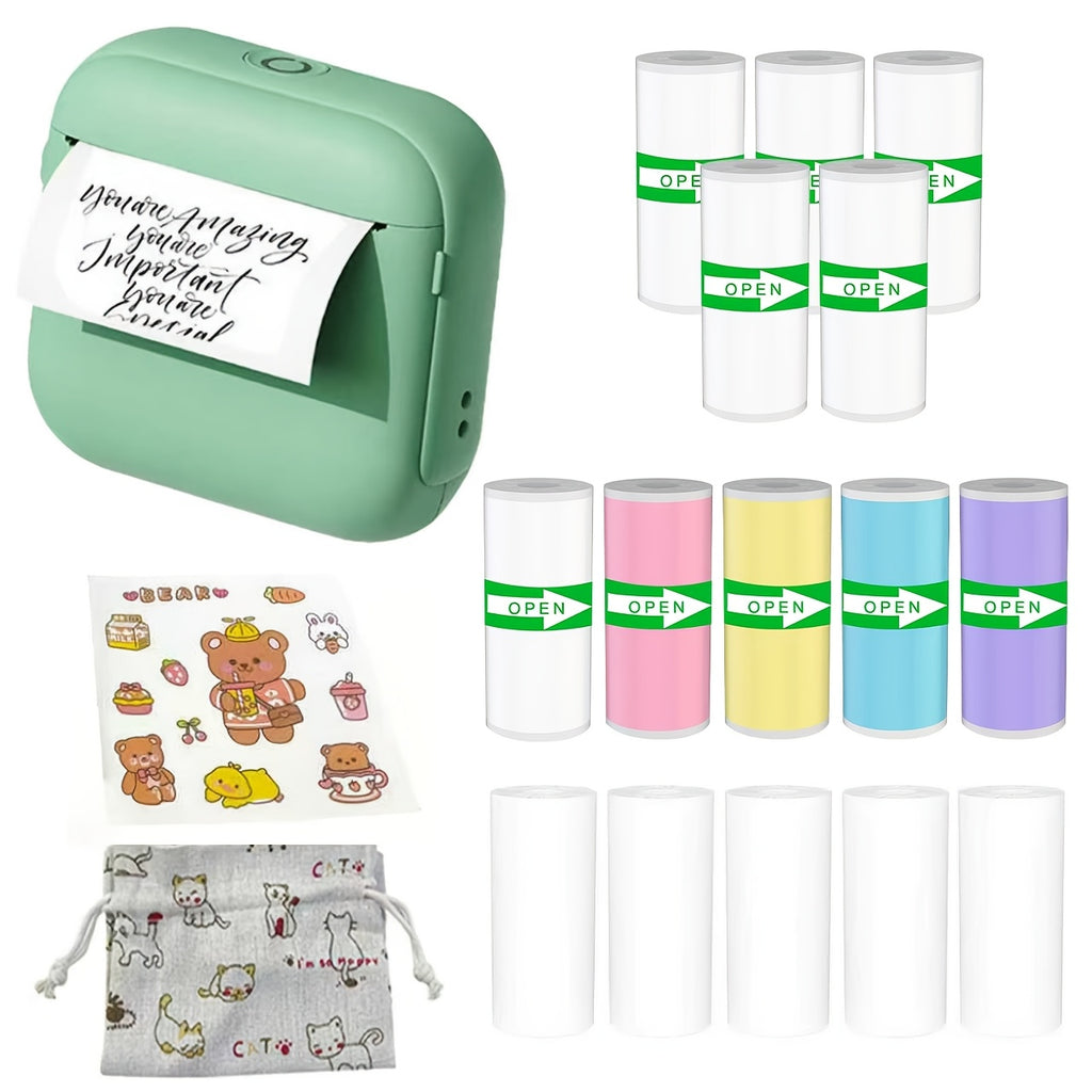 Compact Wireless Pocket Thermal Printer - photos, labels, notes and – additional product view 13