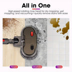 Compatible Electric Vacuum Mop Head - hard-floor vacuuming and mopping – additional product view