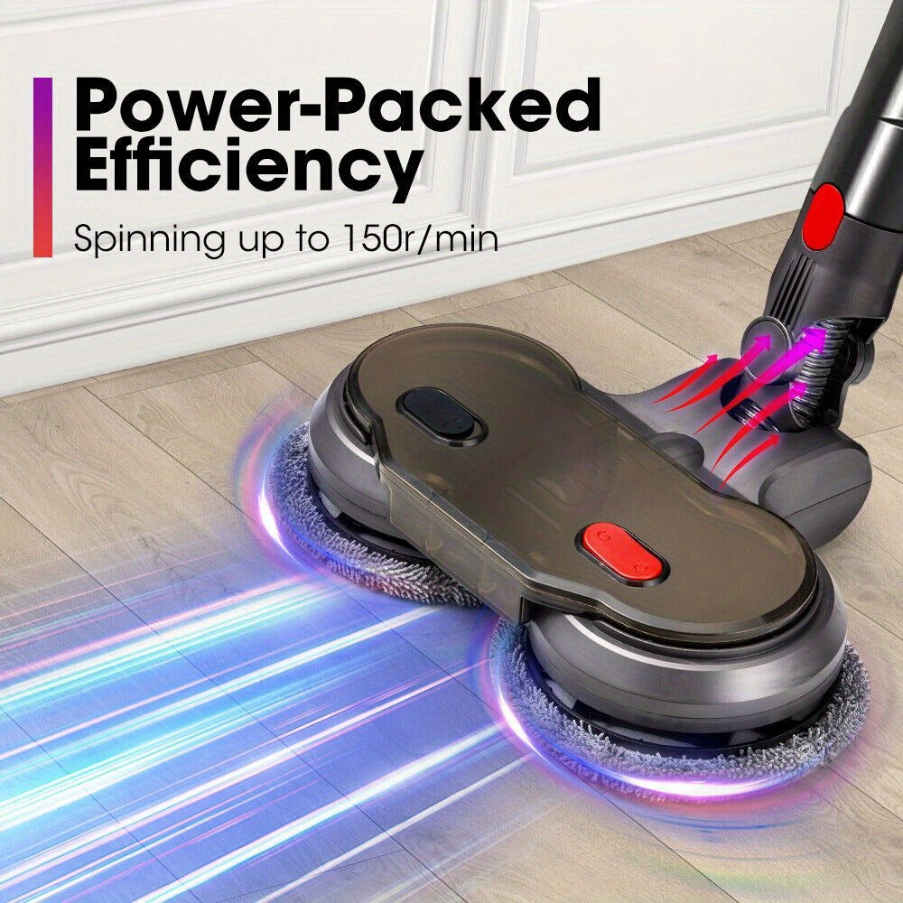 Compatible Electric Vacuum Mop Head - hard-floor vacuuming and mopping – design and construction details