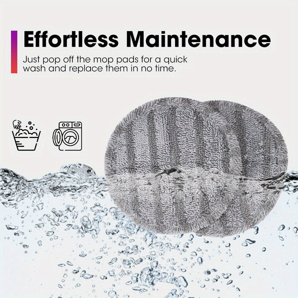 Compatible Electric Vacuum Mop Head - hard-floor vacuuming and mopping – close-up product details
