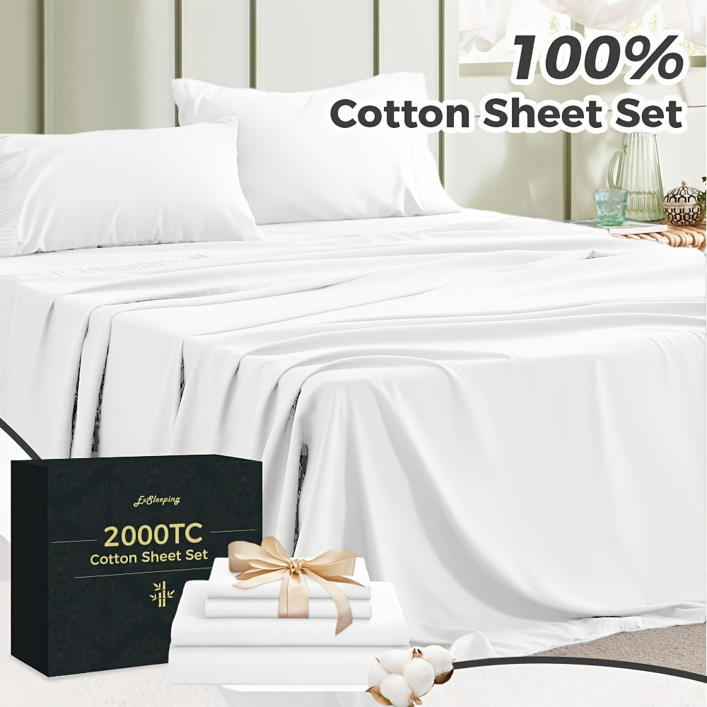 Cotton Bed Sheet Set product detail 3