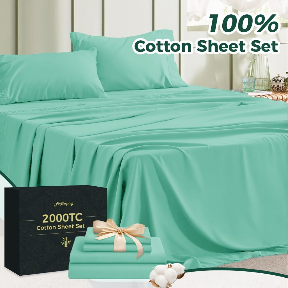 Cotton Bed Sheet Set product detail 5