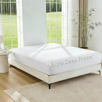Cooling Bamboo Fitted Sheet – 40cm Deep Pocket for Hot Sleepers – additional product view