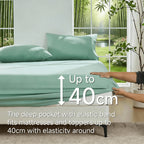 Cooling Bamboo Fitted Sheet – 40cm Deep Pocket for Hot Sleepers – additional product view 19