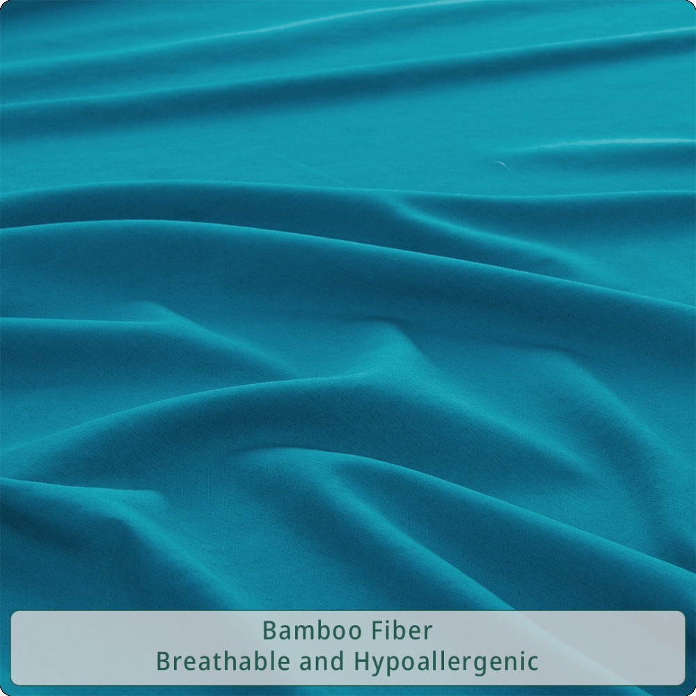 Cooling Bamboo Fitted Sheet – 40cm Deep Pocket for Hot Sleepers – additional product view 23