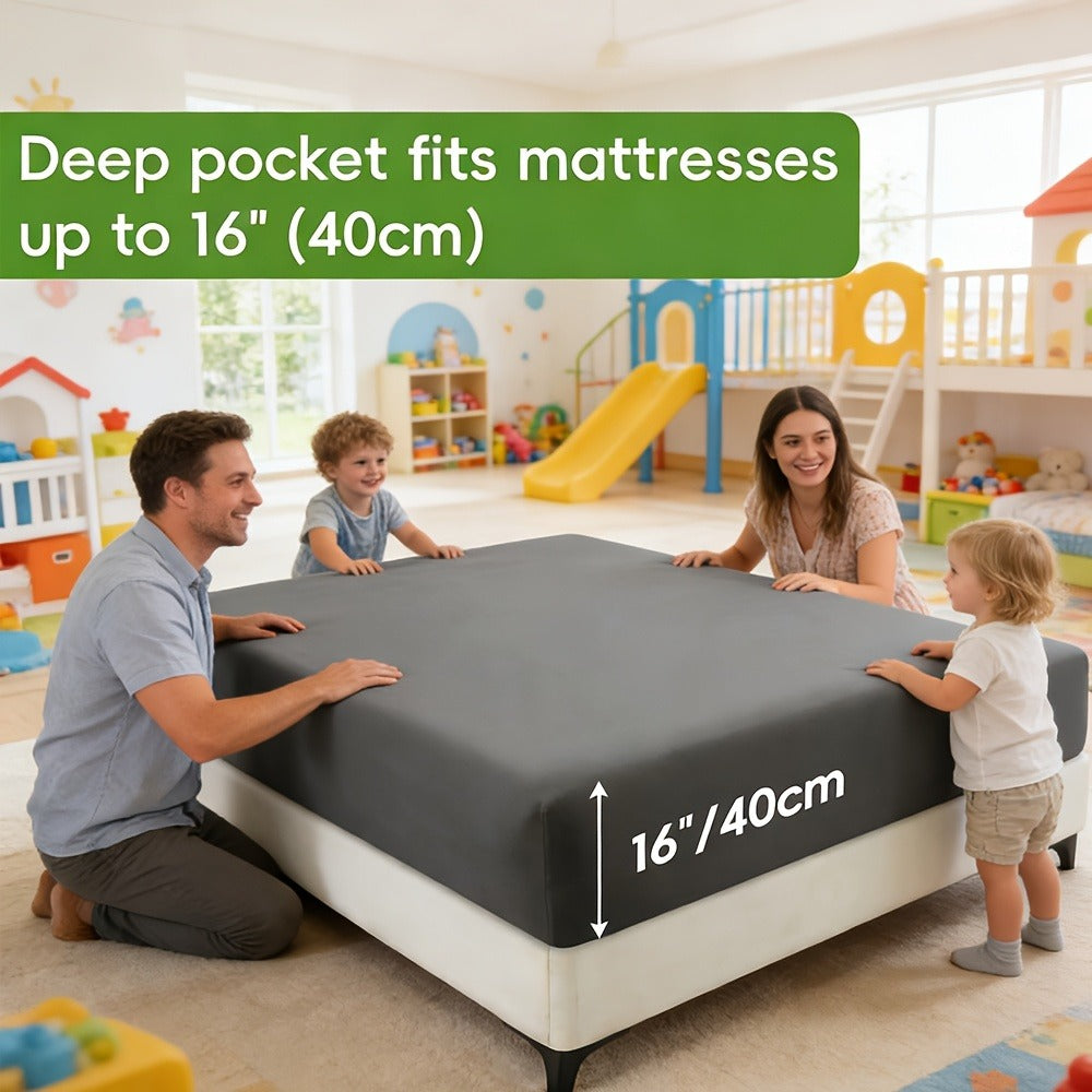 Bamboo Blend Fitted Sheet product detail 12