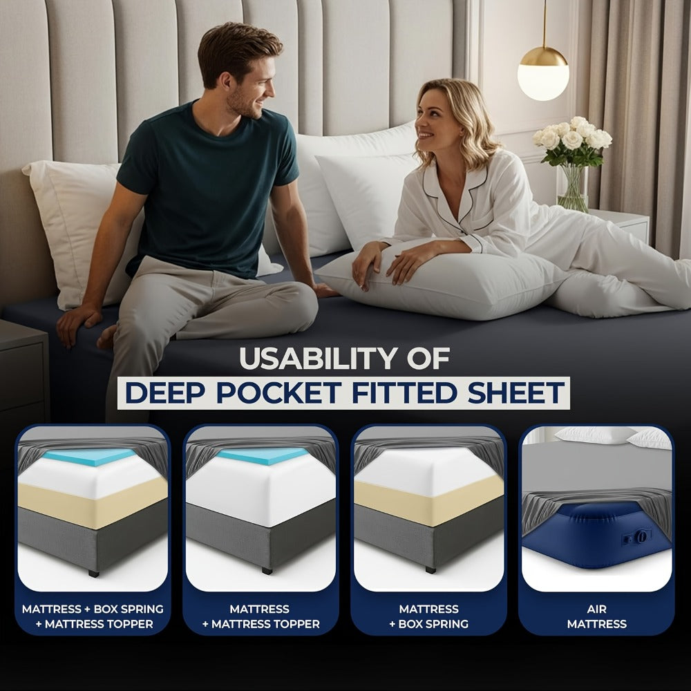 Bamboo Blend Fitted Sheet product detail 15