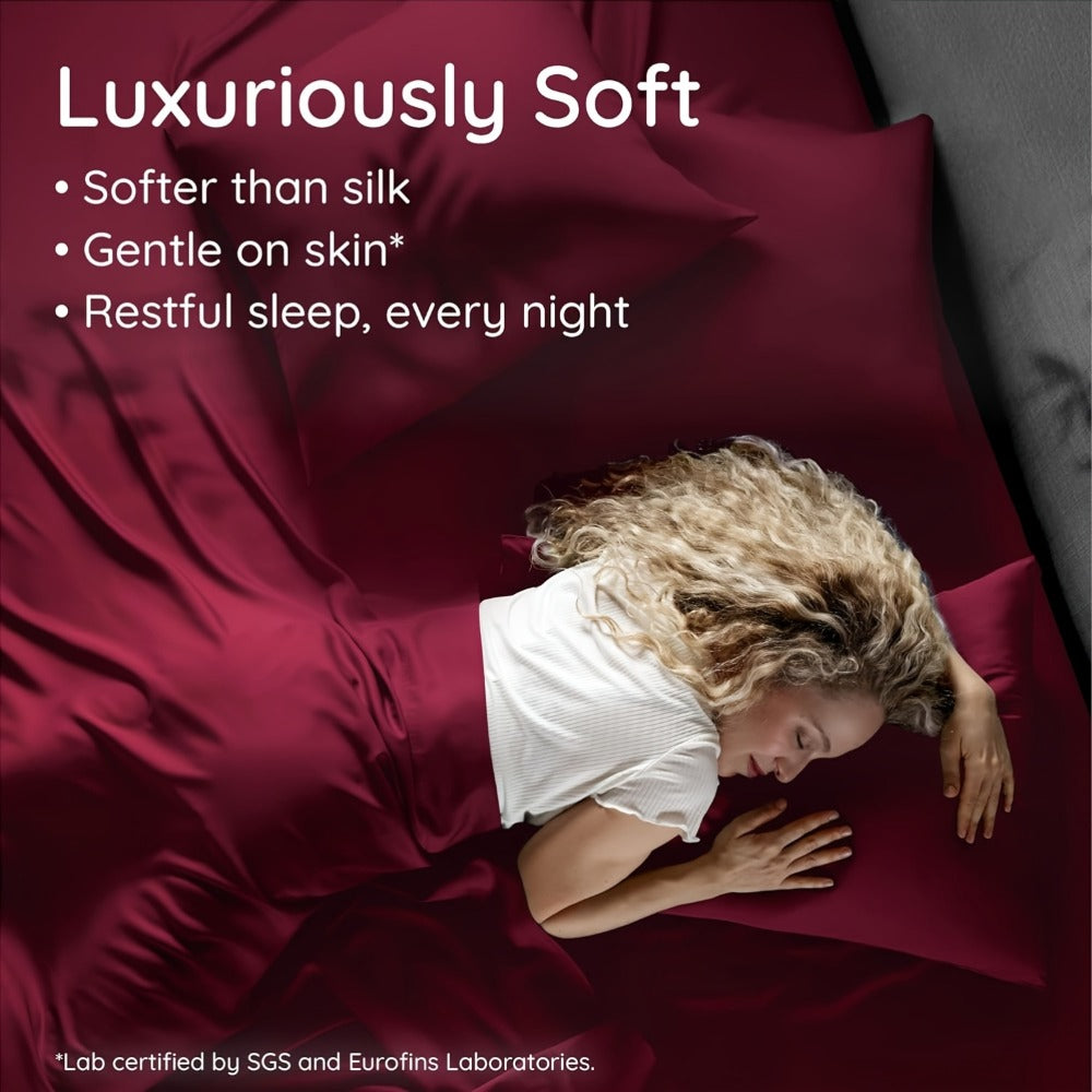Bamboo Blend Bed Sheet Set product detail 4