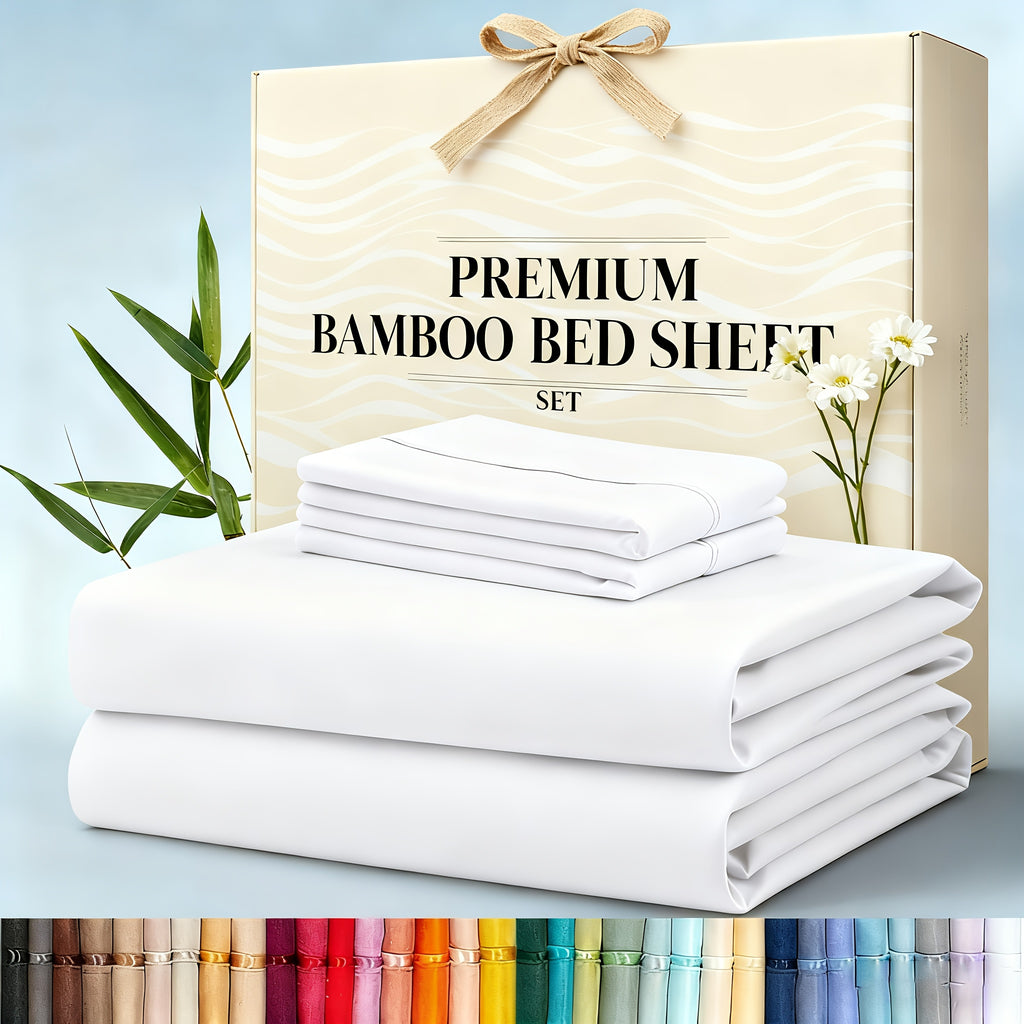 Bamboo Blend Bed Sheet Set product detail 15