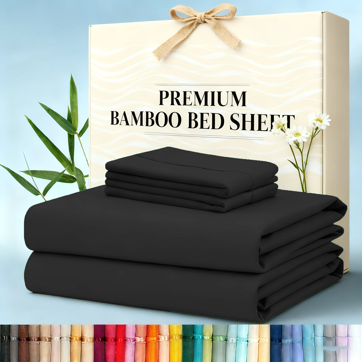 Bamboo Blend Bed Sheet Set product detail 16