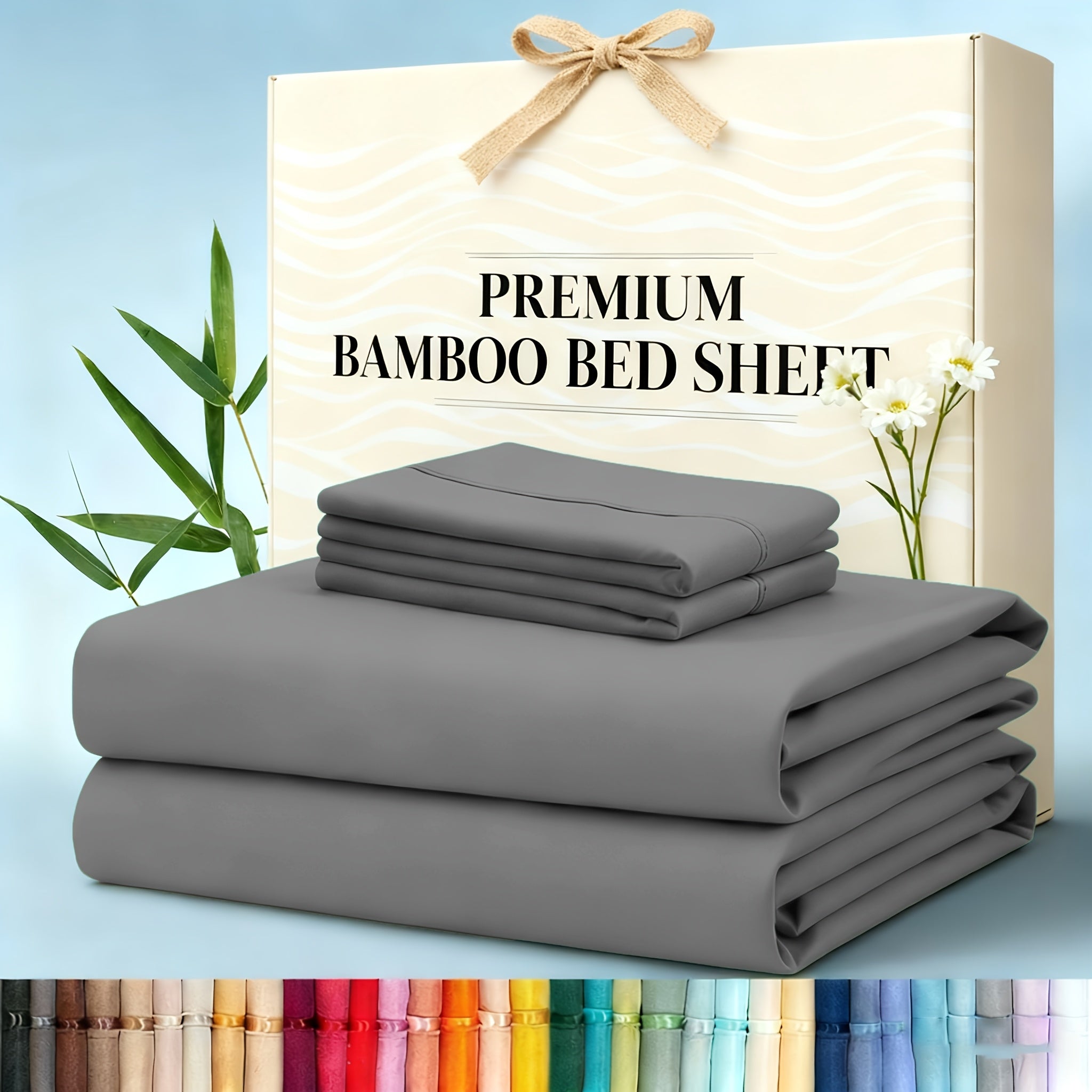Bamboo Blend Bed Sheet Set product detail 17