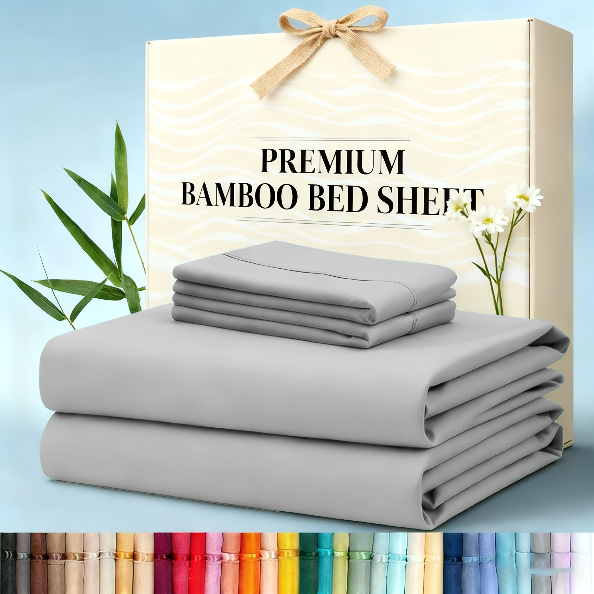 Bamboo Blend Bed Sheet Set product detail 18