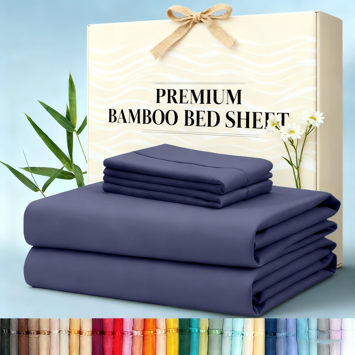 Bamboo Blend Bed Sheet Set product detail 19