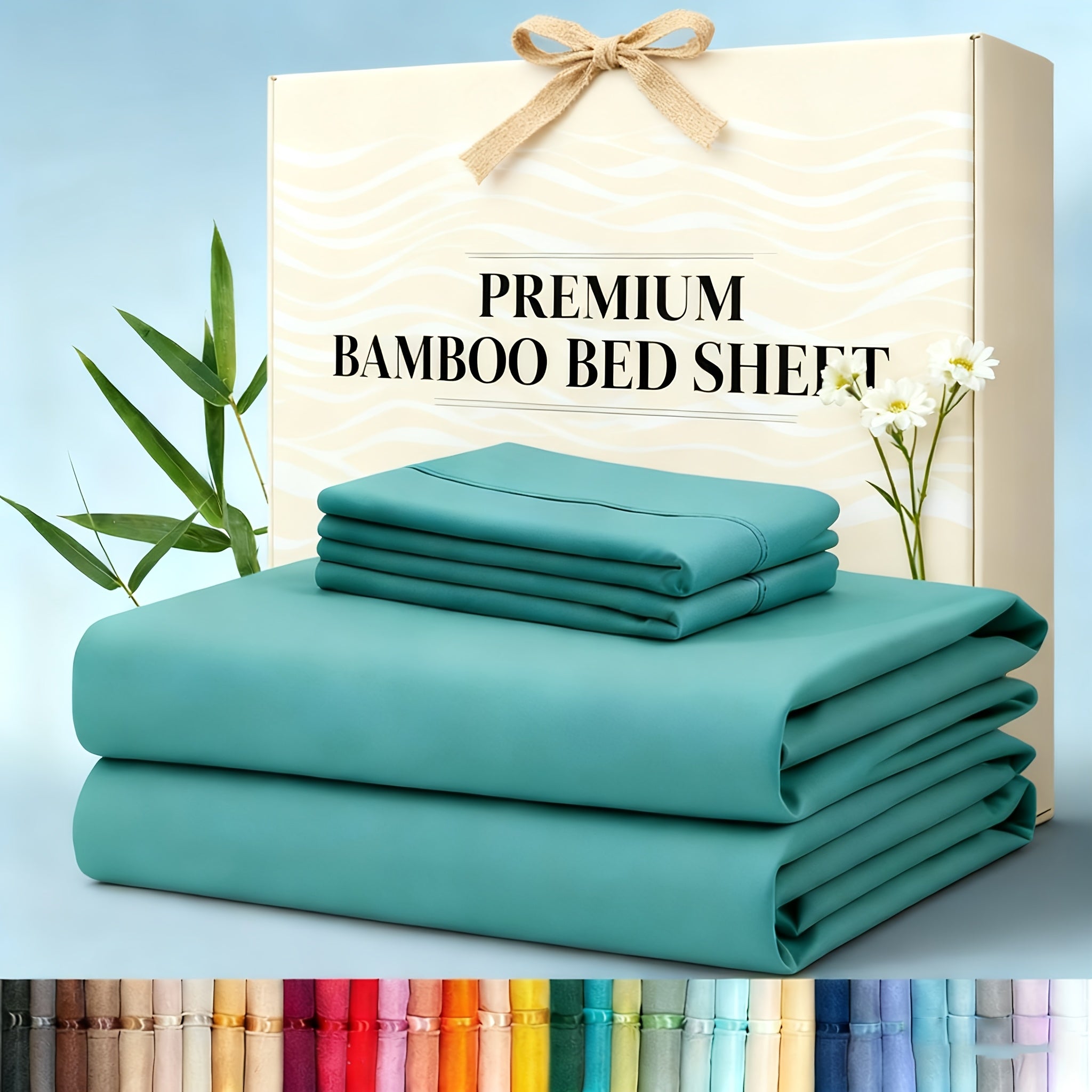 Bamboo Blend Bed Sheet Set product detail 20
