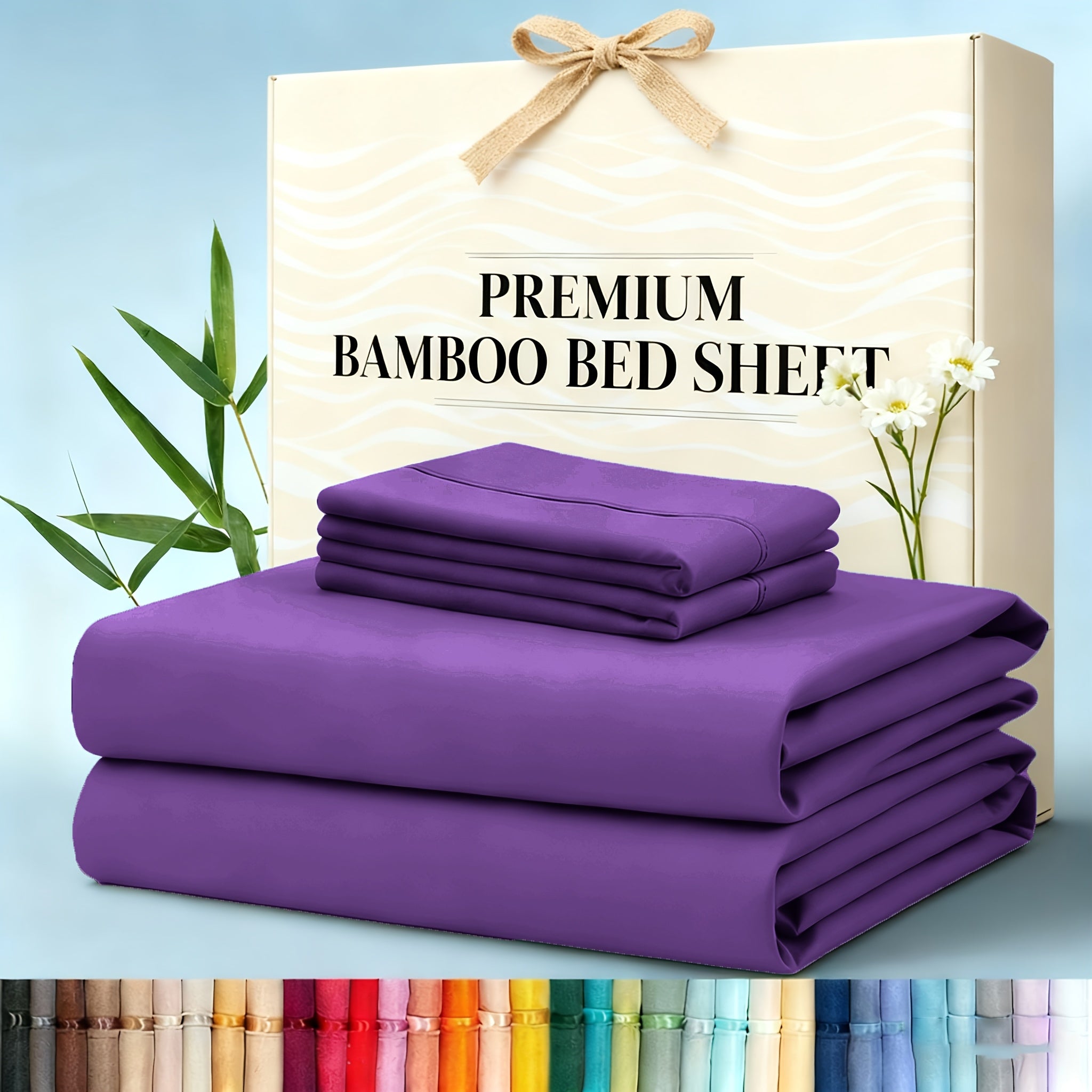 Bamboo Blend Bed Sheet Set product detail 22