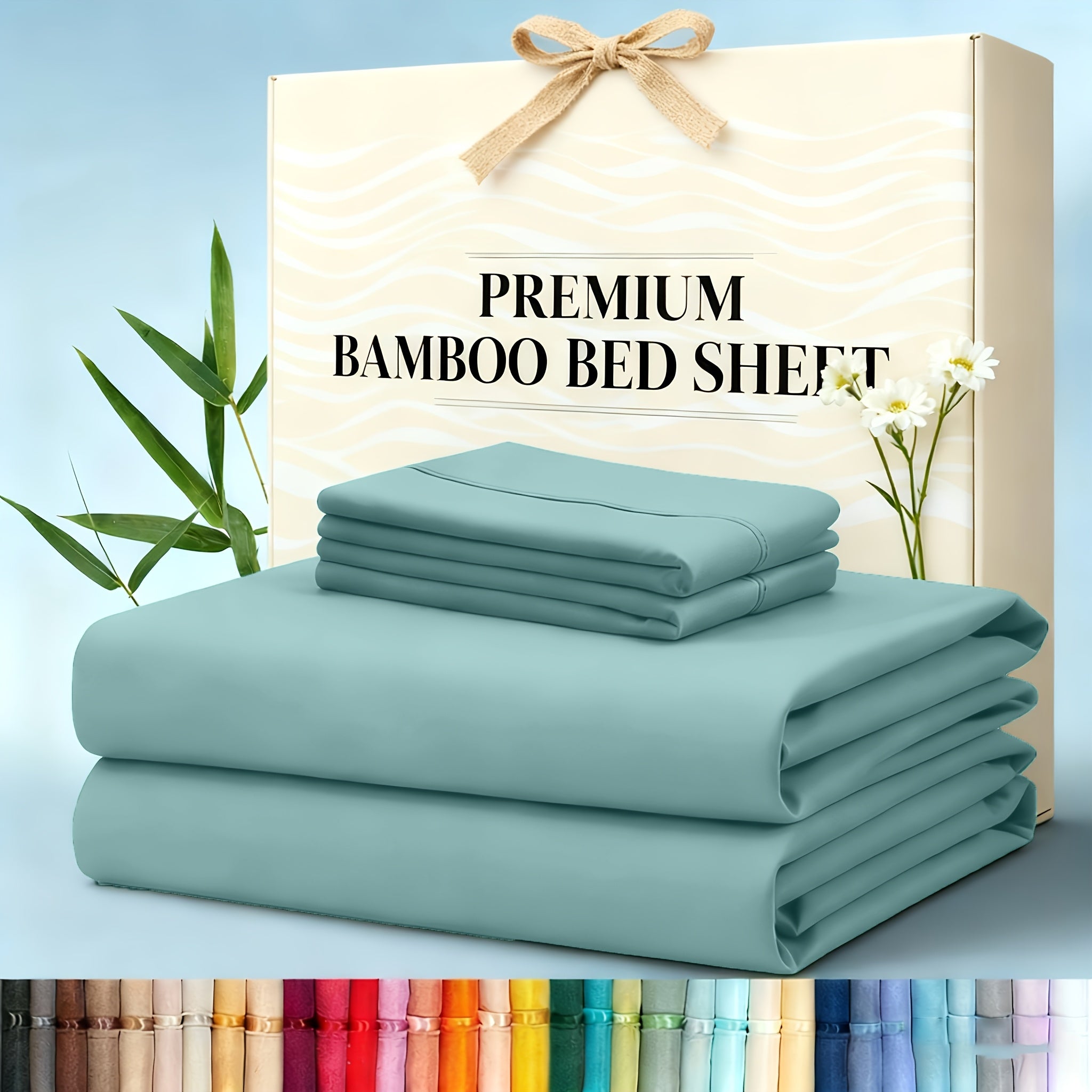 Bamboo Blend Bed Sheet Set product detail 23