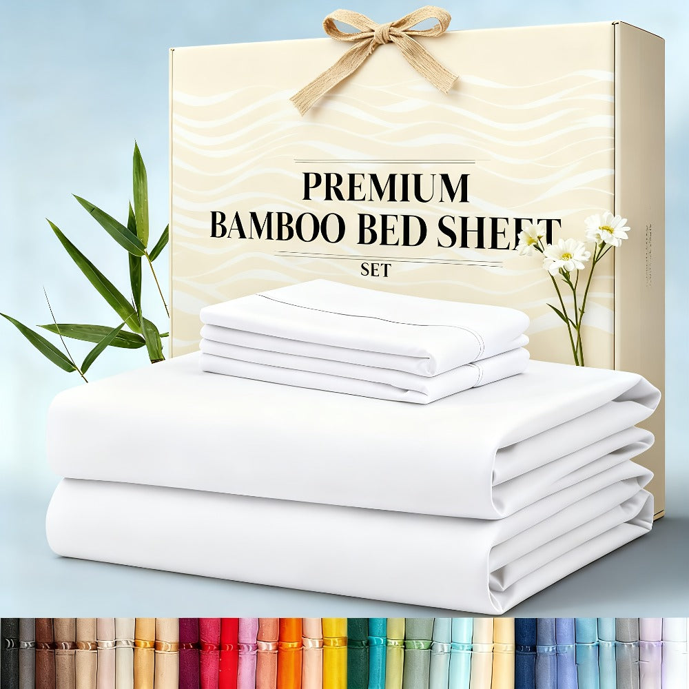 Bamboo Blend Bed Sheet Set product detail 3