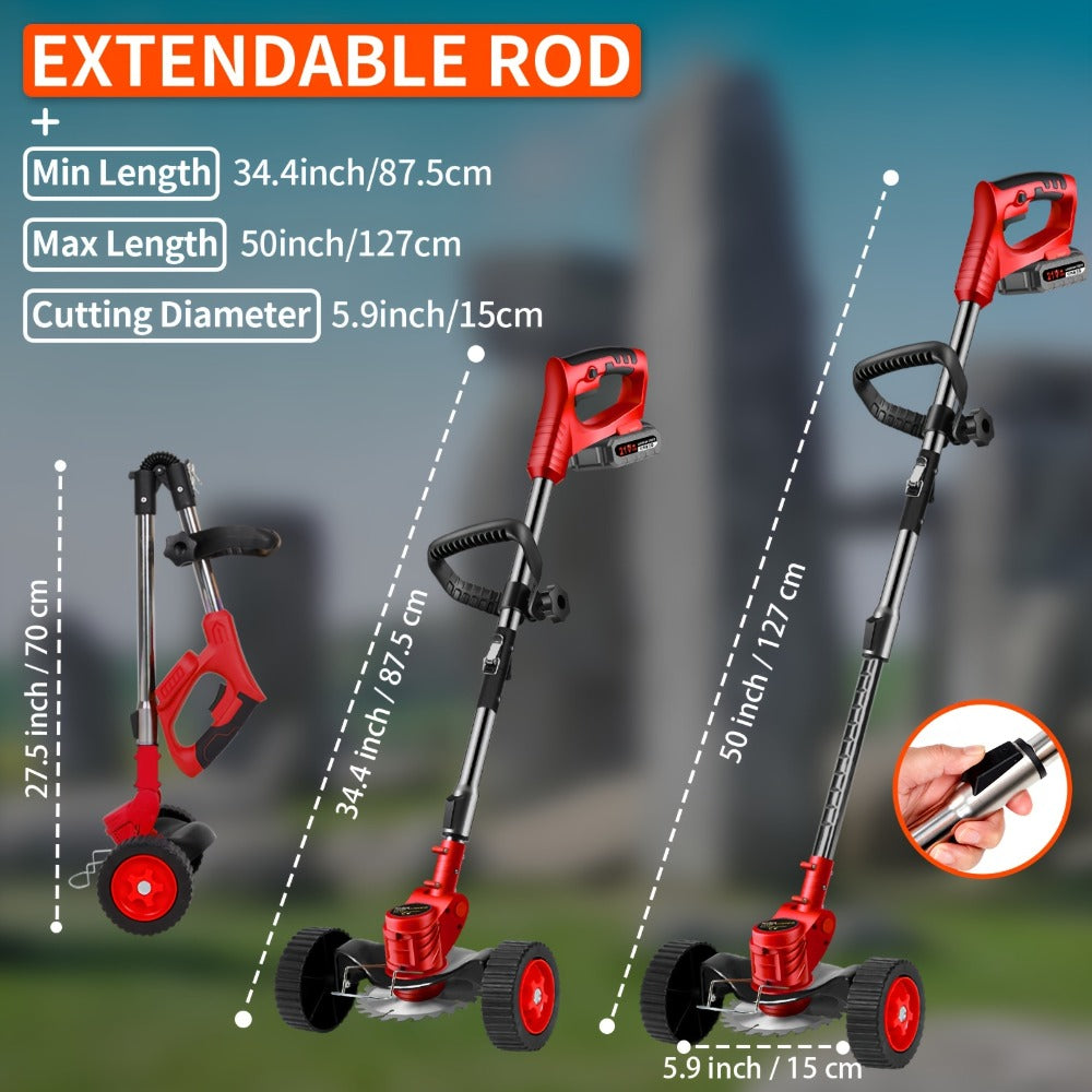 21V Weed Wacker with Three Blade Types detail view 4 for Australian shoppers