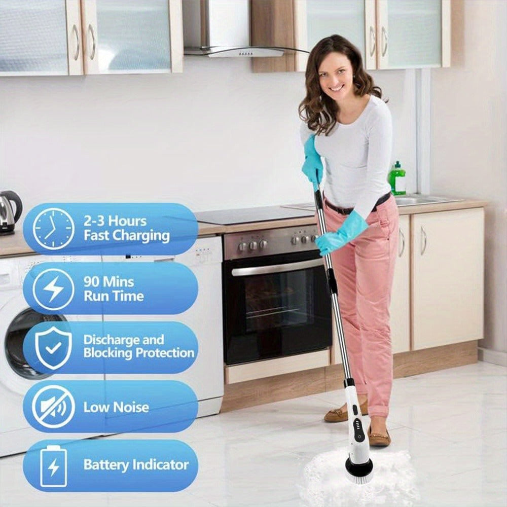 Cordless Floor Cleaning Scrubber product detail 5