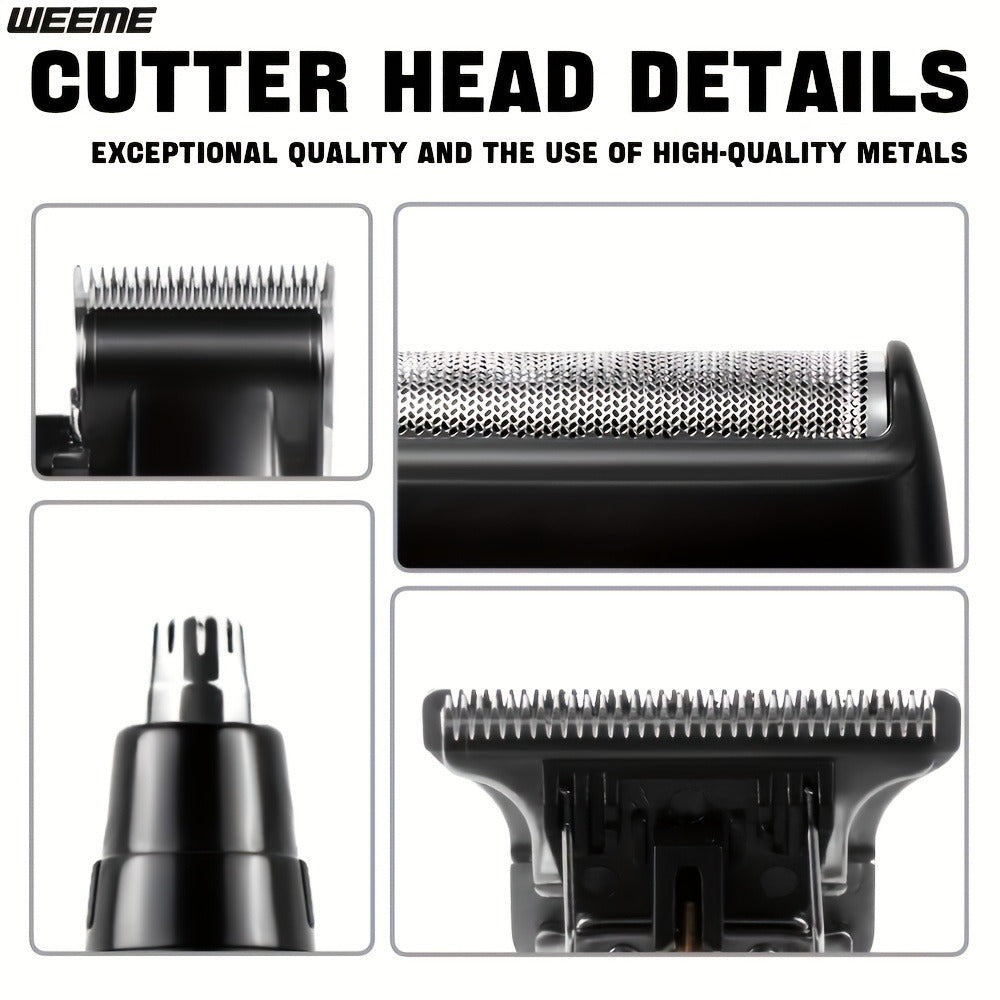 Cordless Hair Clipper Set - 4pcs for Everyday Use – alternate design view
