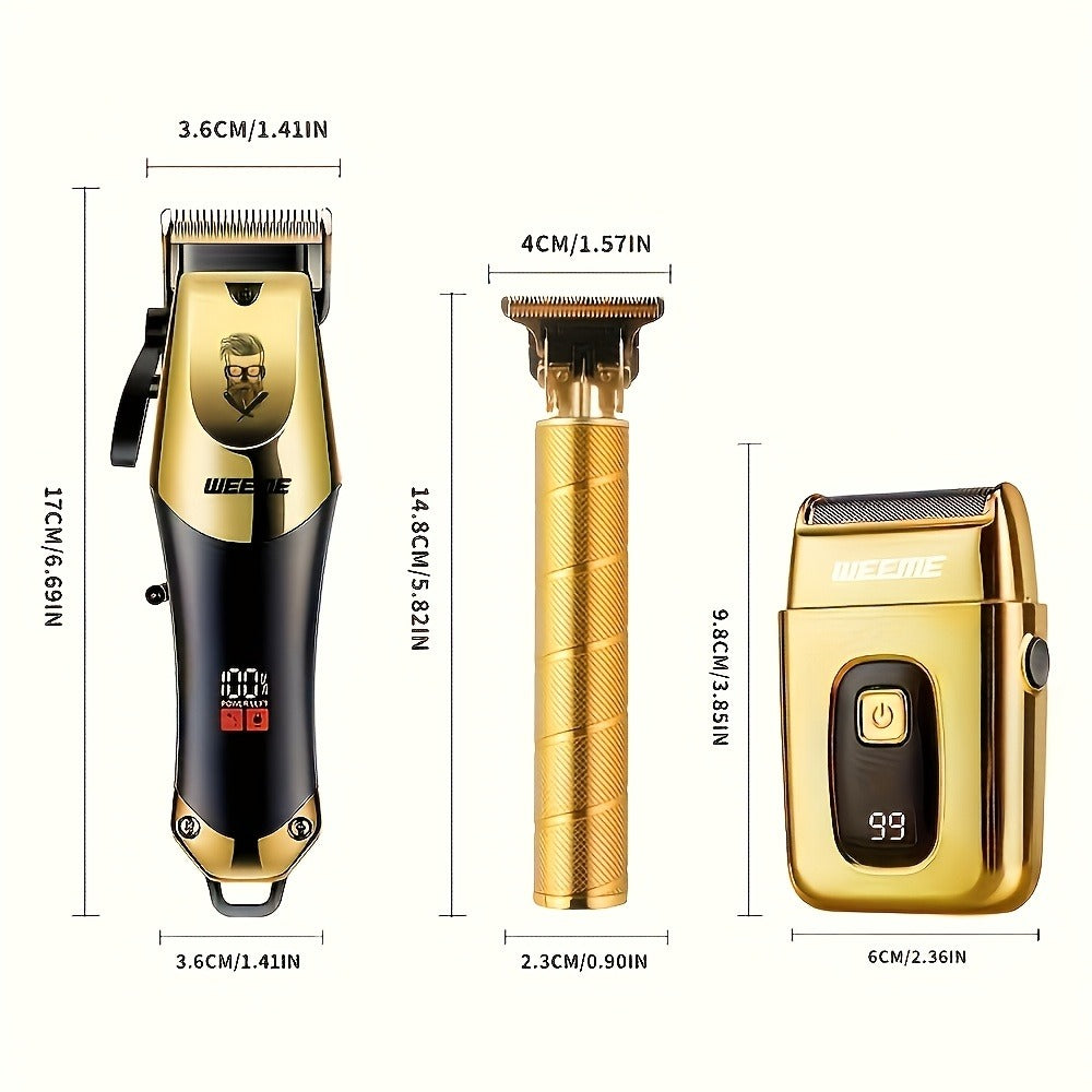 Cordless Hair Clipper Set for Home Grooming and Travel – alternate product view