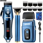 Cordless Hair Clipper Set for Home Grooming and Travel – product detail angle