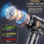 Cordless Handheld Vacuum Cleaner - car and home cleaning – alternate product view