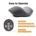 Cordless Heated Back and Neck Massager - home, office and travel – product detail angle