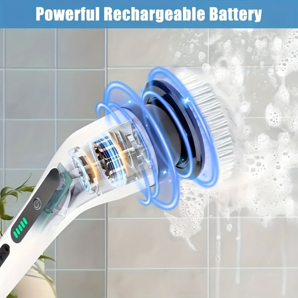 Cordless Household Cleaning Brush Set - for Home Cleaning – additional product view