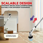 Cordless Household Cleaning Brush Set - for Home Cleaning – alternate product view