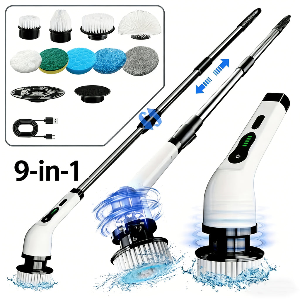 Cordless Household Cleaning Brush Set product detail 9