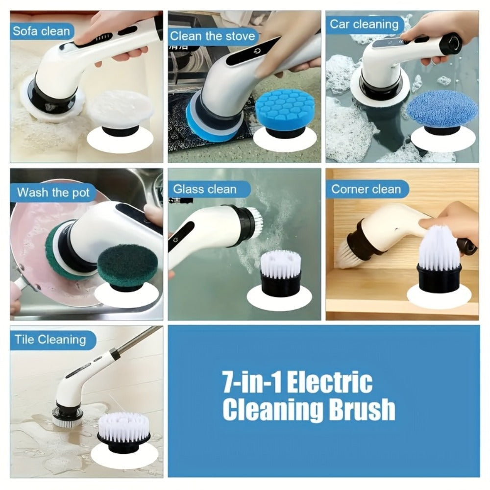 Cordless Household Cleaning Brush Set - for Home Cleaning – additional product view 9