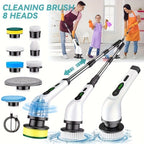 Cordless Household Cleaning Brush Set - for Home Cleaning – main product view