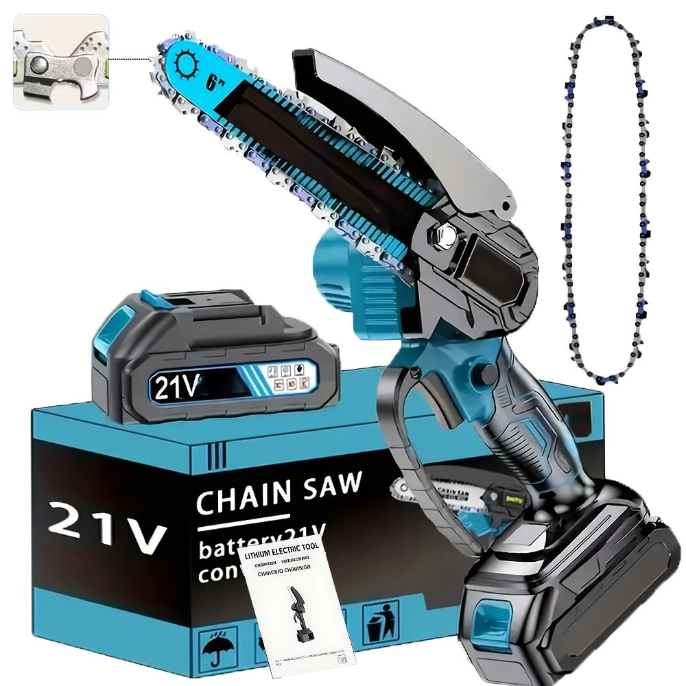 Cordless Mini Chainsaw - Portable for Everyday Use – alternate design view