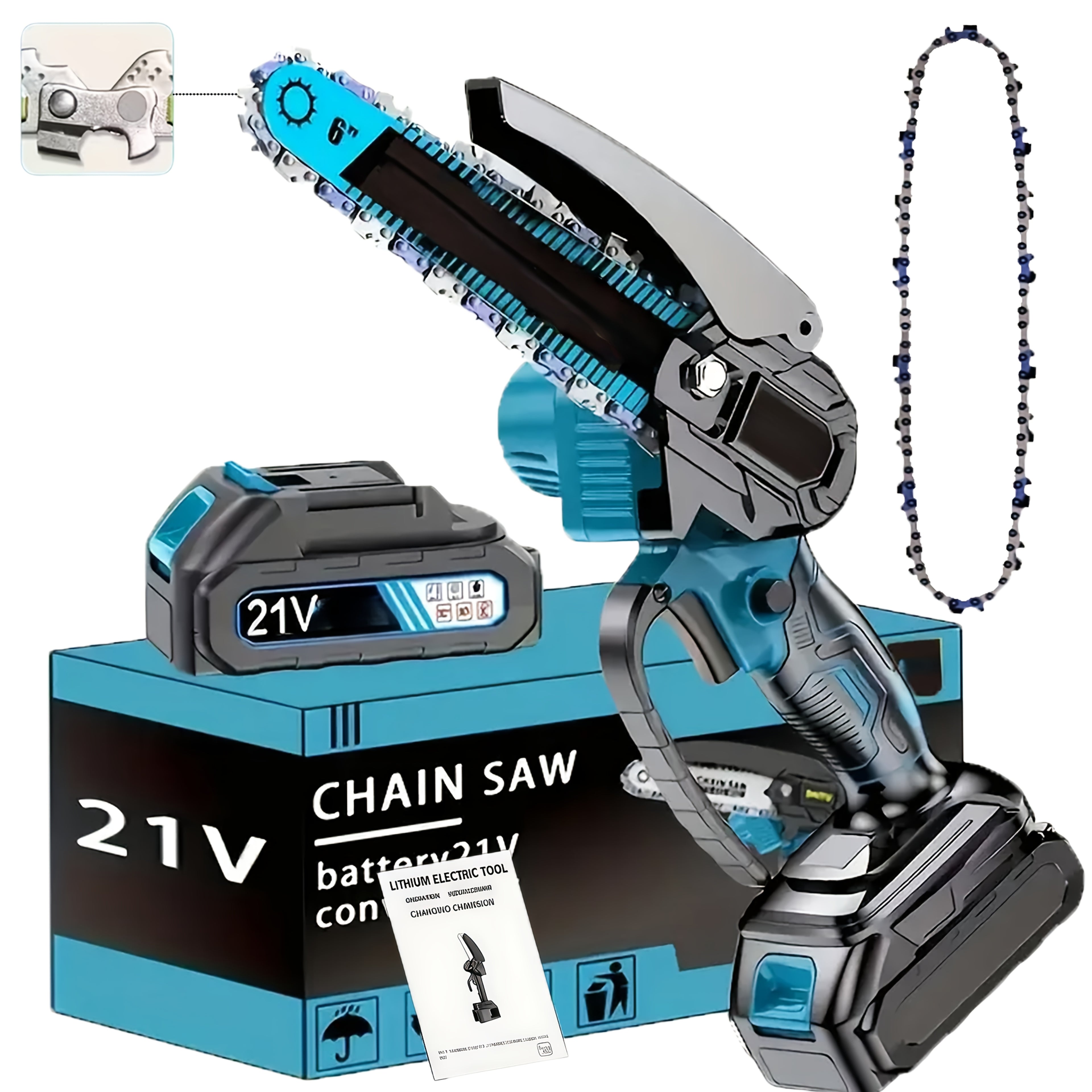 Cordless Mini Chainsaw detail view 4 for Australian shoppers