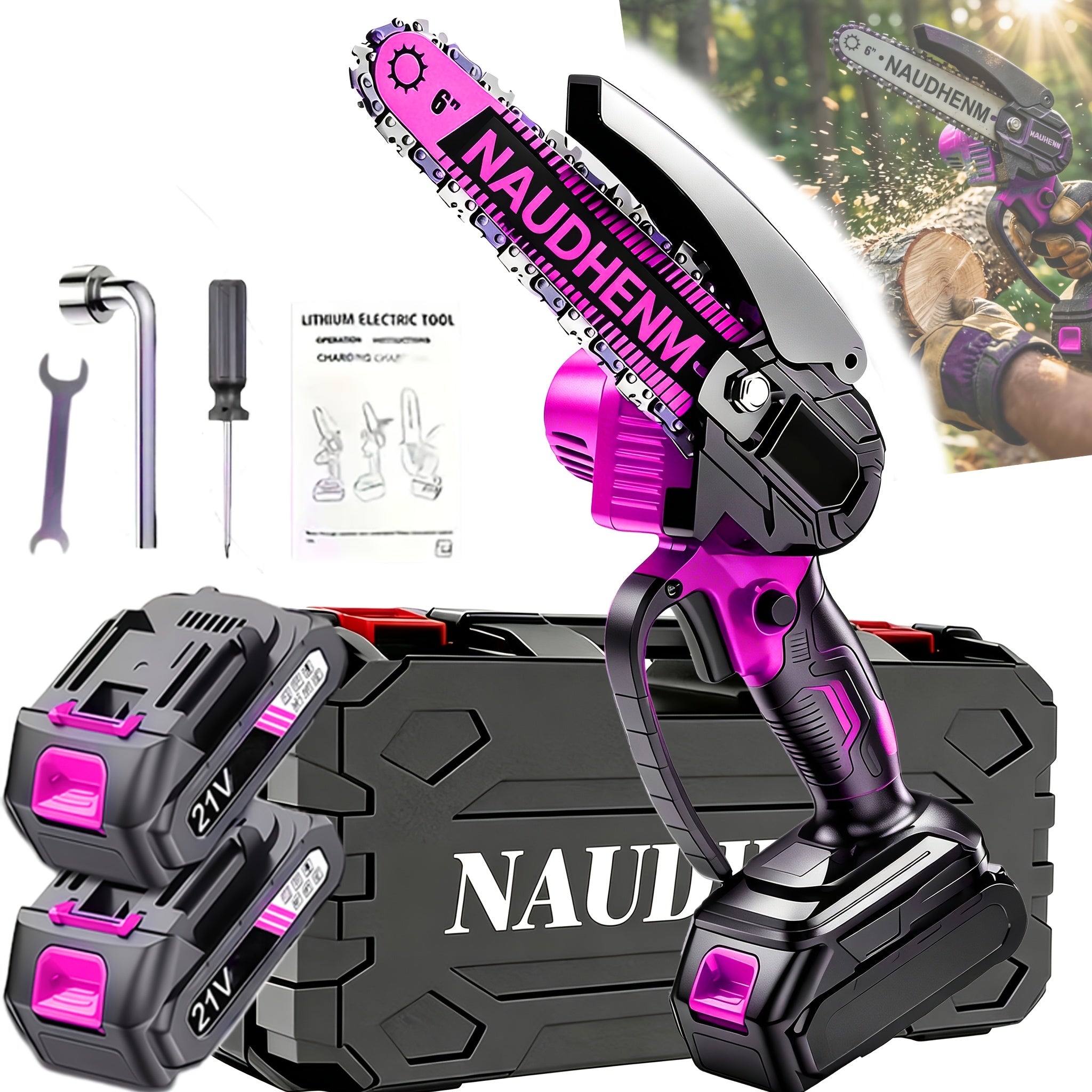 Cordless Mini Chainsaw detail view 5 for Australian shoppers