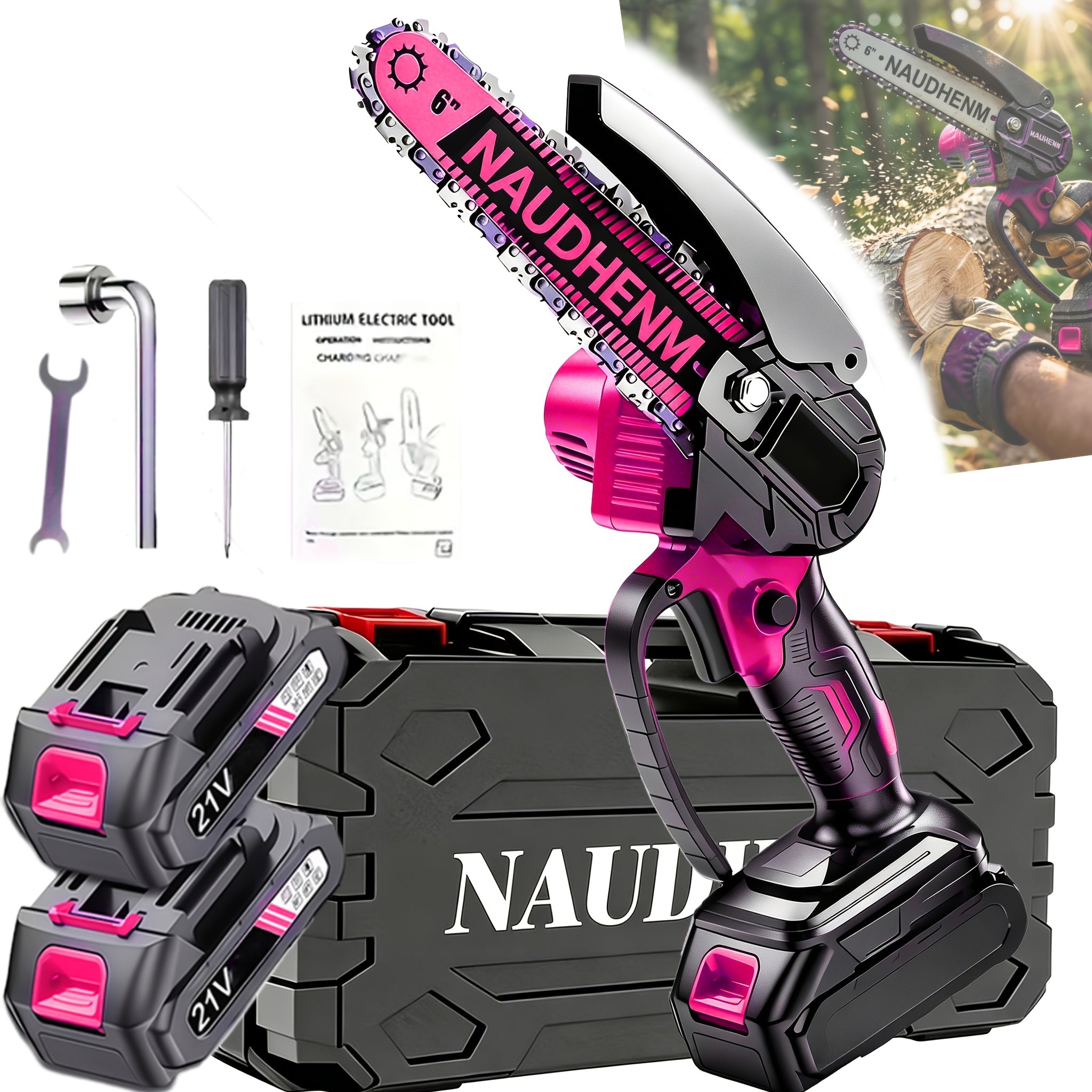 Cordless Mini Chainsaw detail view 6 for Australian shoppers