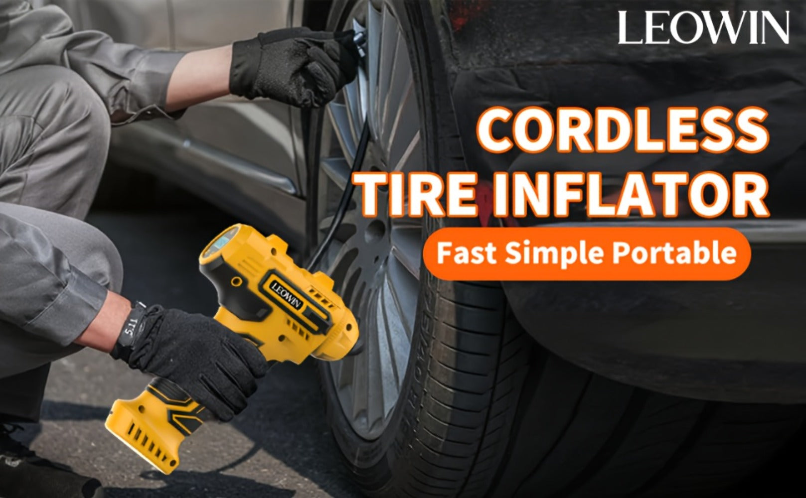 Cordless Portable Tyre Inflator product detail 11
