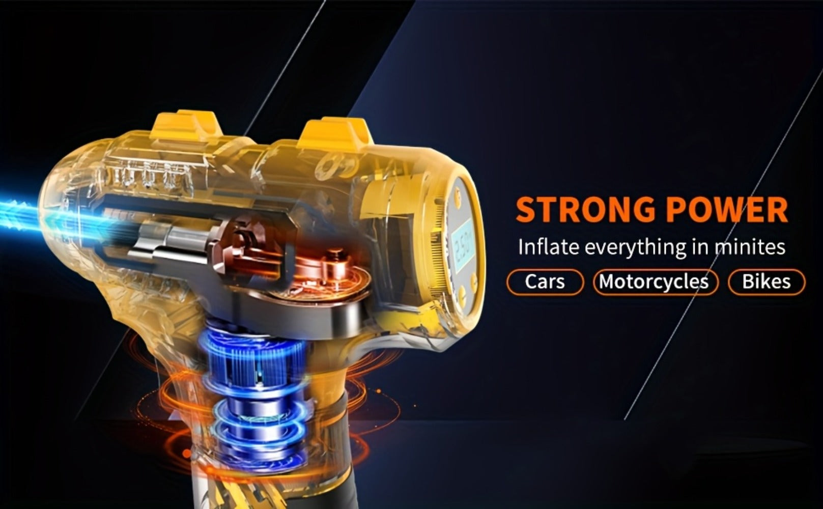 Cordless Portable Tyre Inflator product detail 12