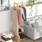 Corner Hall Tree Coat Rack product detail 8