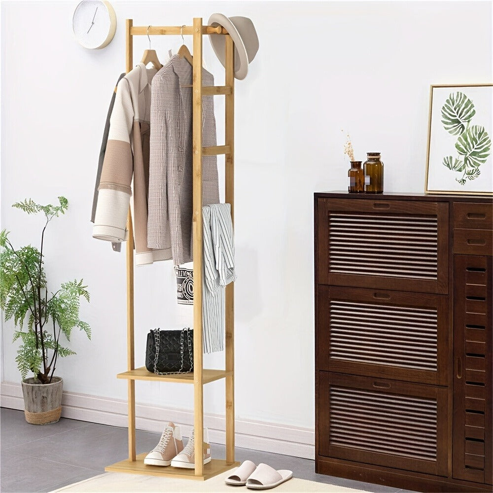 Corner Hall Tree Coat Rack product detail 7