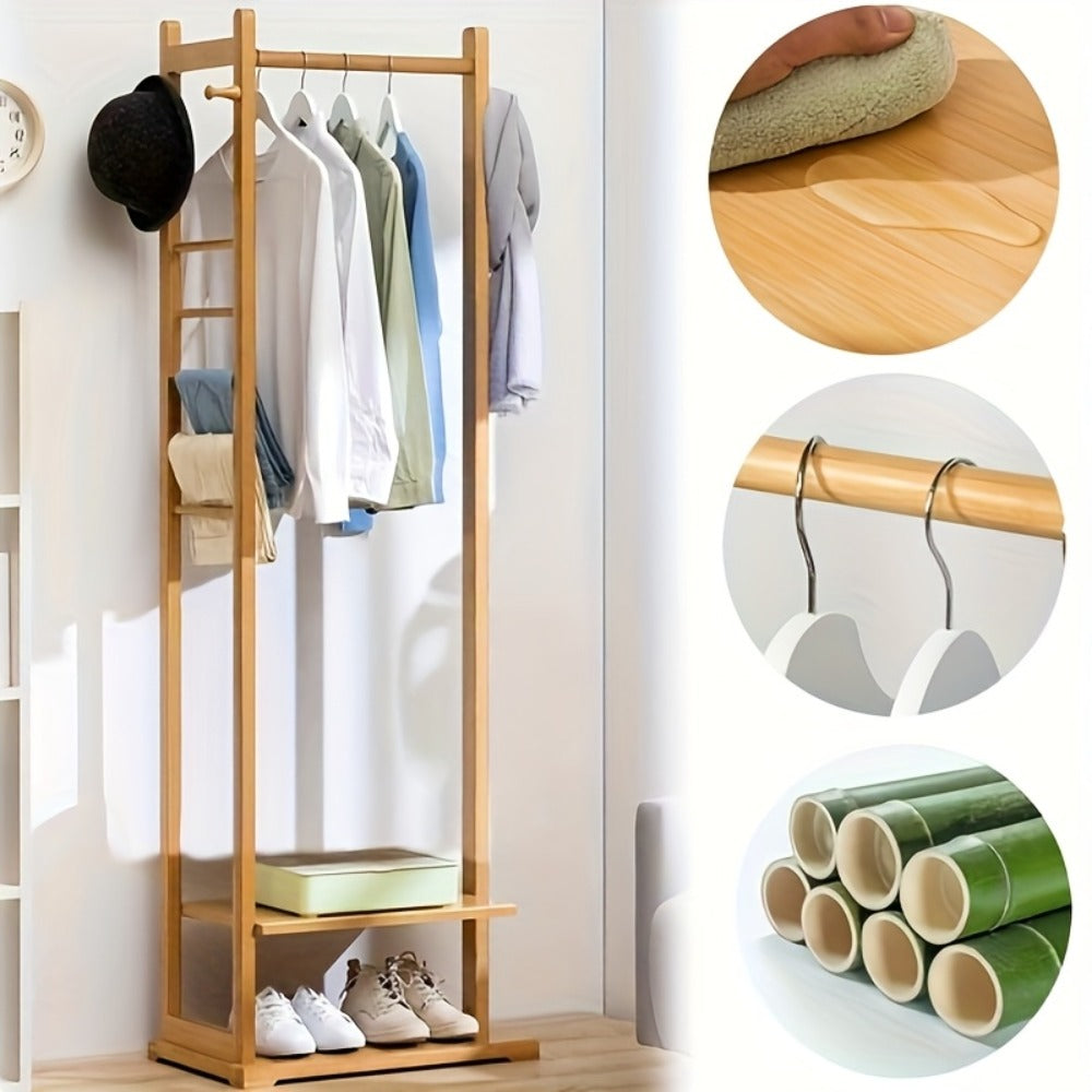 Corner Hall Tree Coat Rack product detail 4